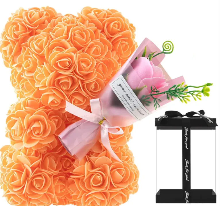 RoseBear Bloom Box – Preserved Flowers for Her