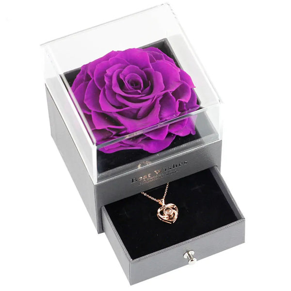 Forever Rose Jewelry Box