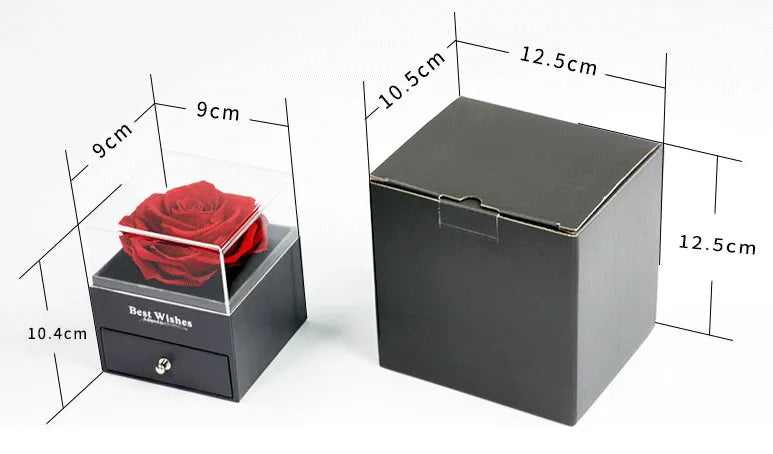 Forever Rose Jewelry Box