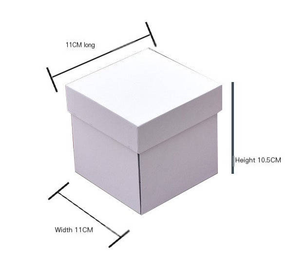 Luxe Rotating Rose Jewelry Box – Double-Layer Preserved Bloom Design
