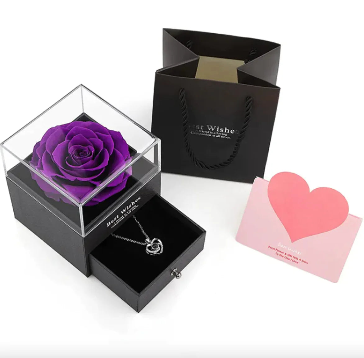 Forever Rose Jewelry Box