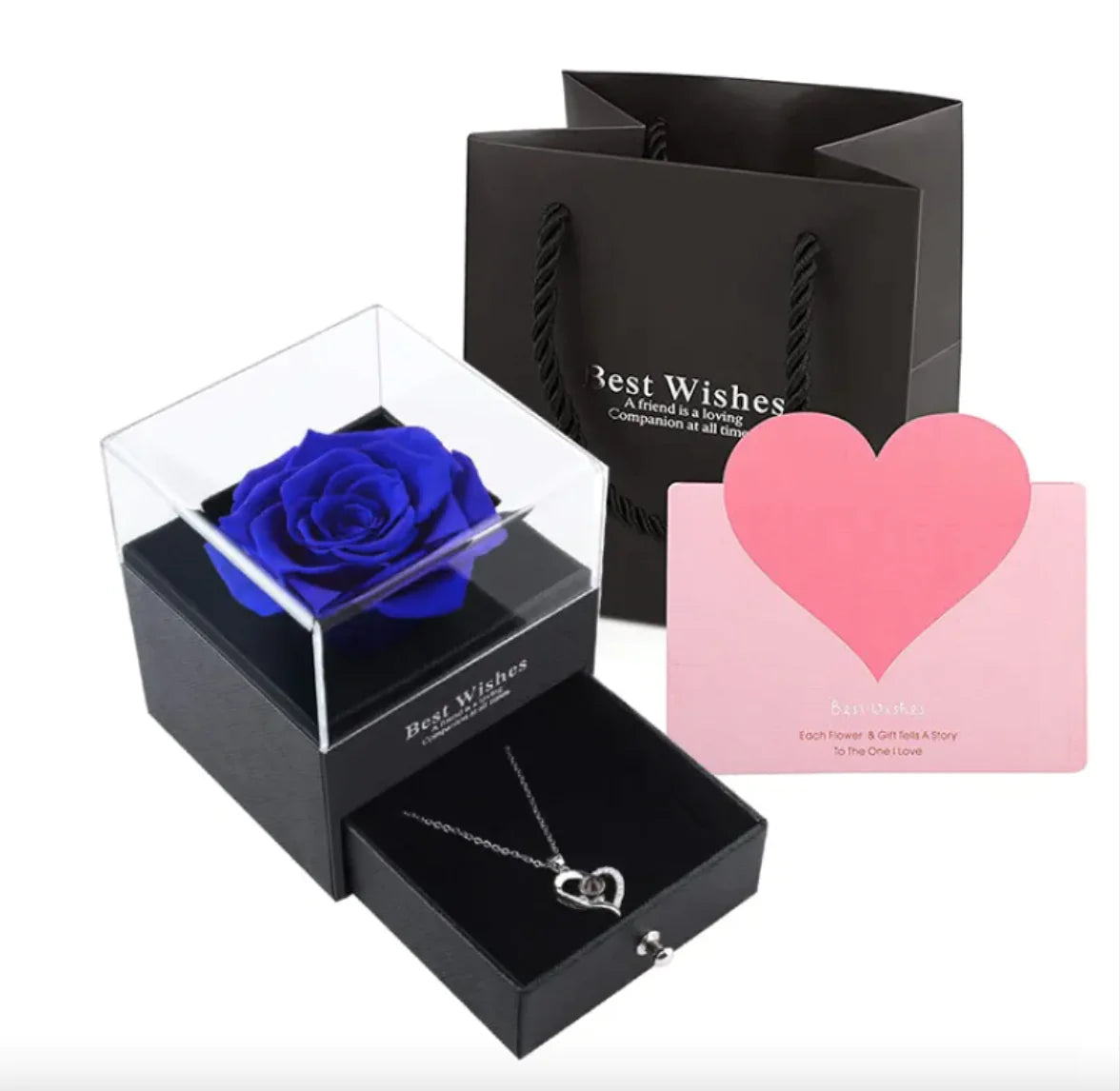 Forever Rose Jewelry Box