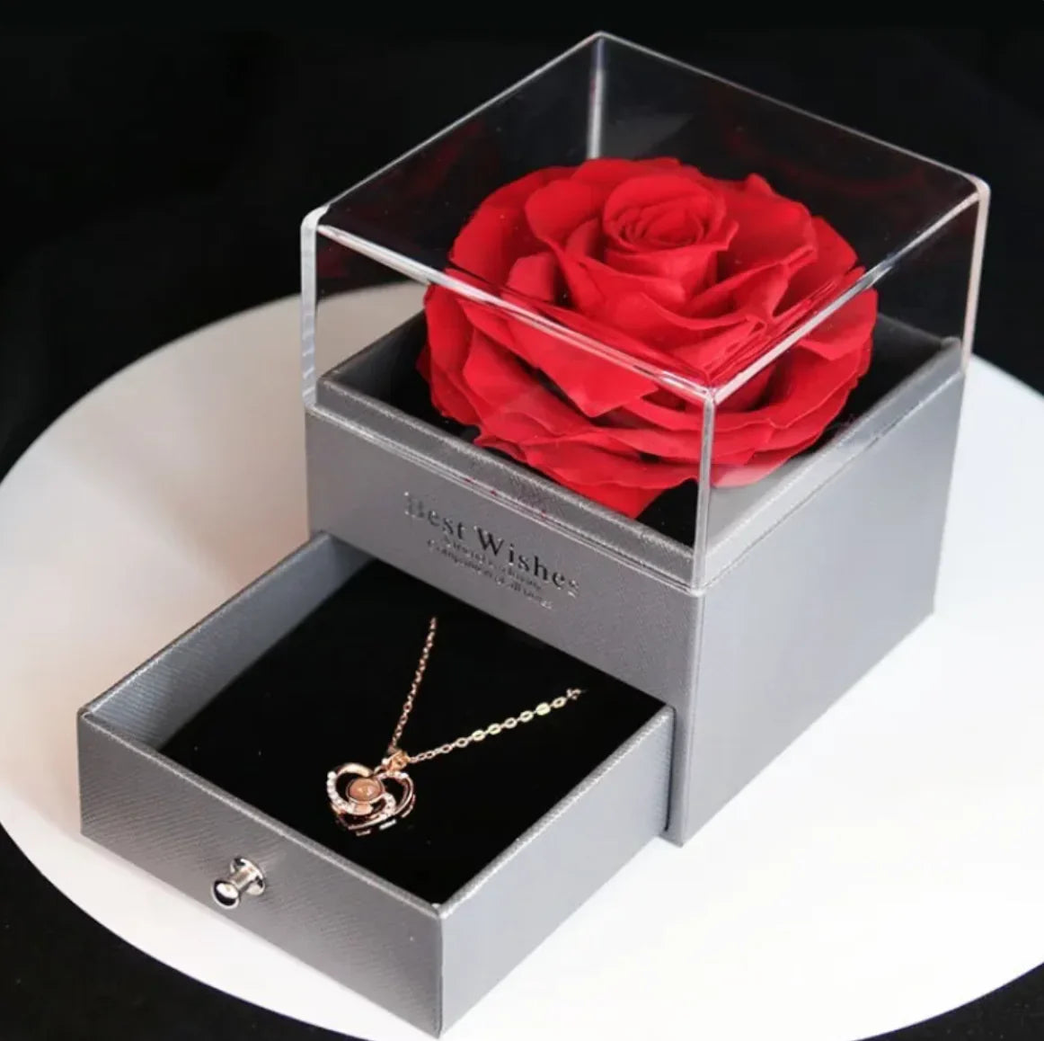Forever Rose Jewelry Box